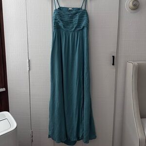 Abercrombie & Fitch Teal Maxi Dress